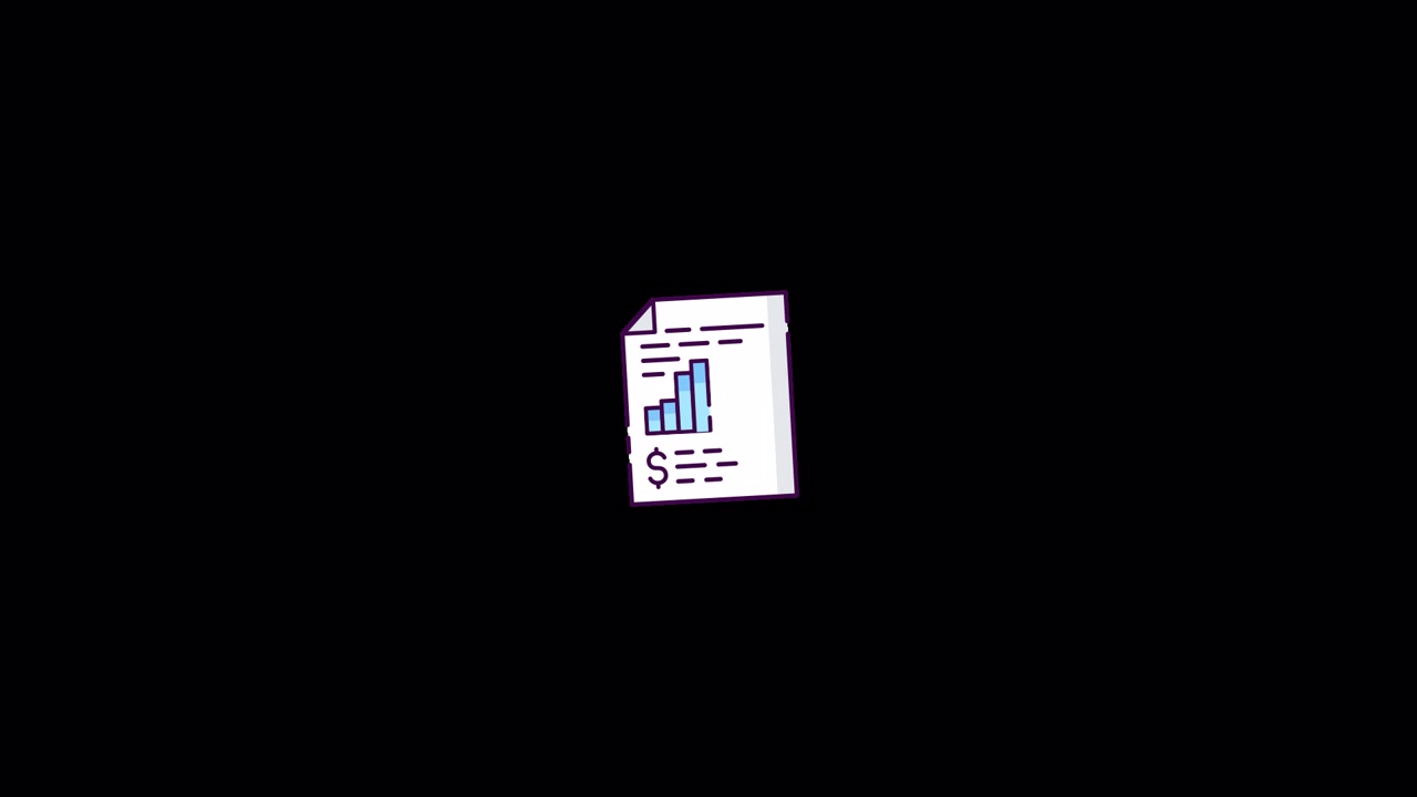 Business plan Icon Animation
