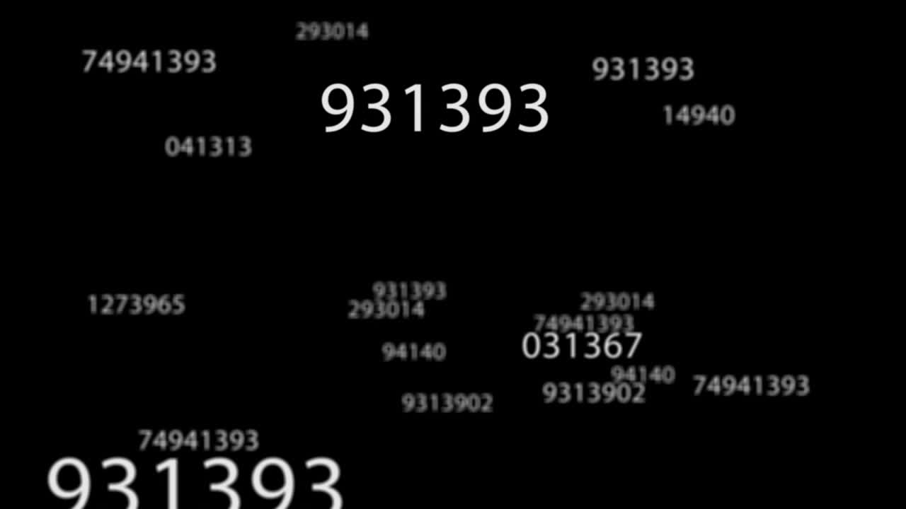 Animation of multiple numbers and mathematical symbols against changing backgrounds