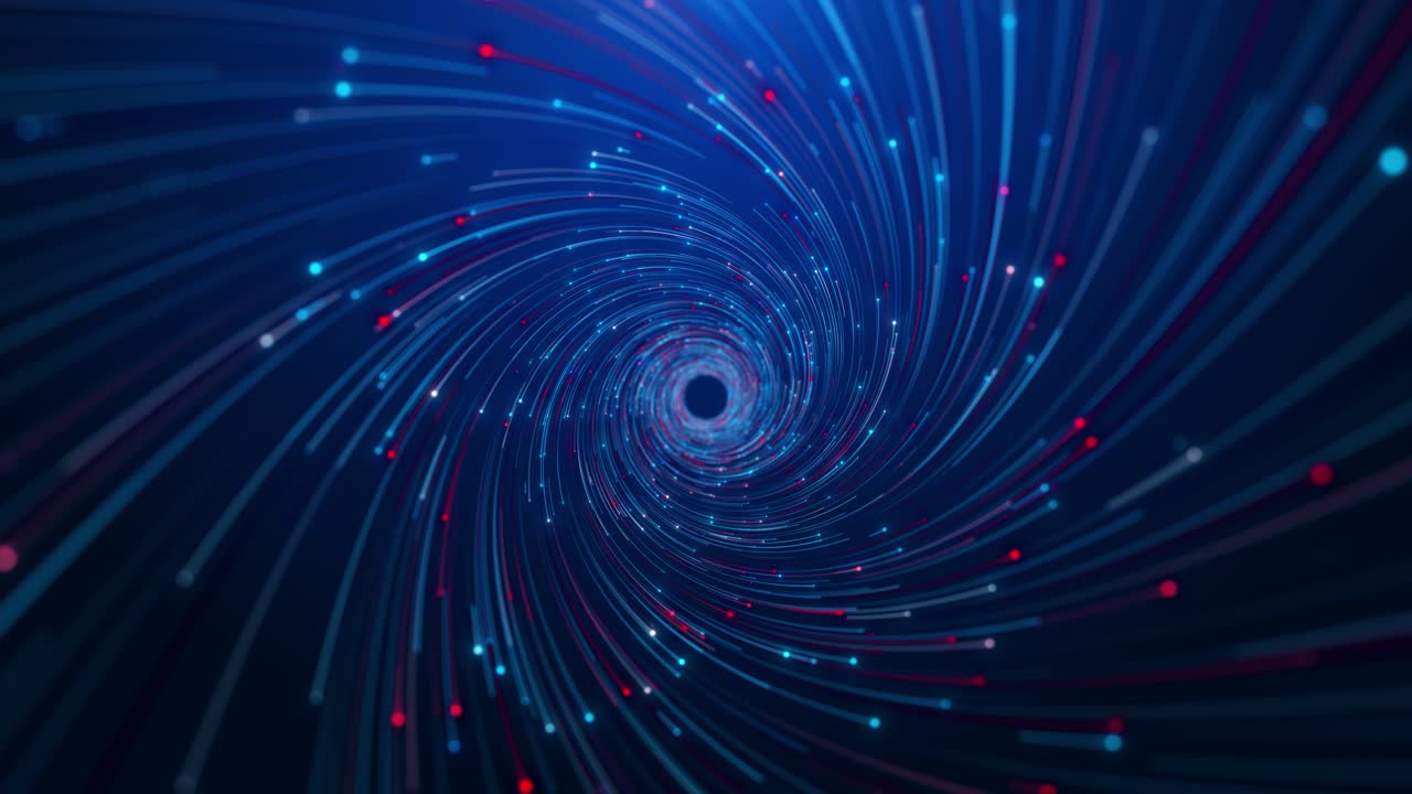 Light lines particles light background abstract line digital transfers particle light technology