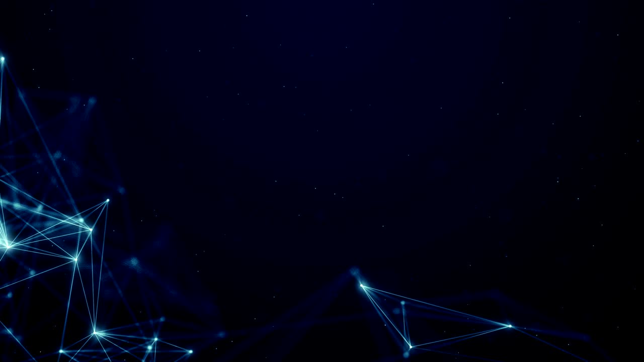 Plexus abstract network titles technology science background loop