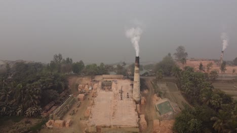 the brick industry developed around the alluvial soil along the ganga river