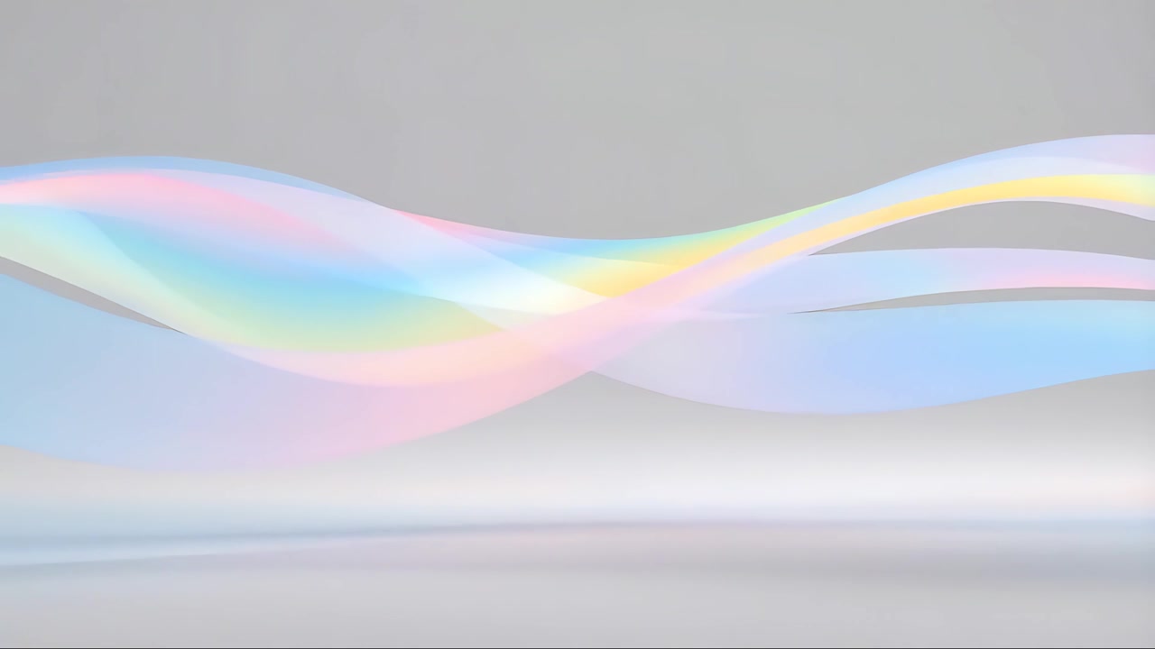 Minimal Abstract Wave Motion Background 4K