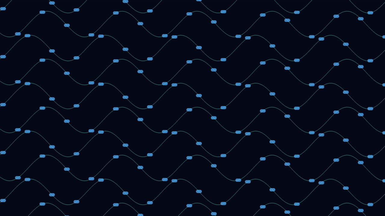 Futuristic and elegance waves pattern with neon glitters