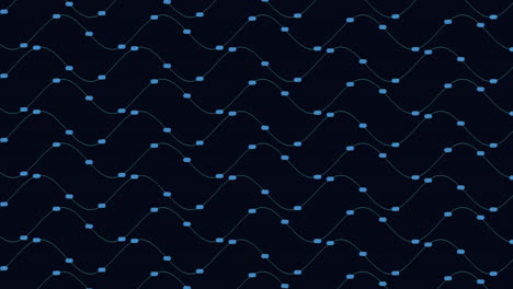 Futuristic and elegance waves pattern with neon glitters