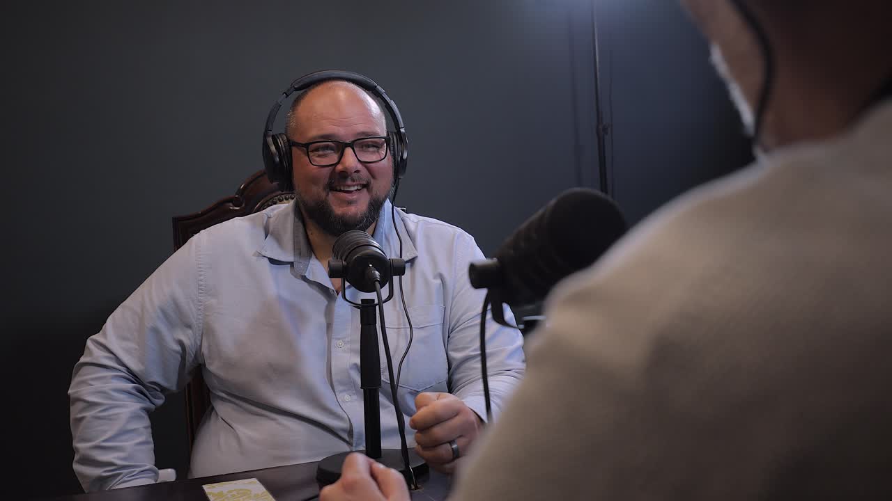 Podcast Recording Session