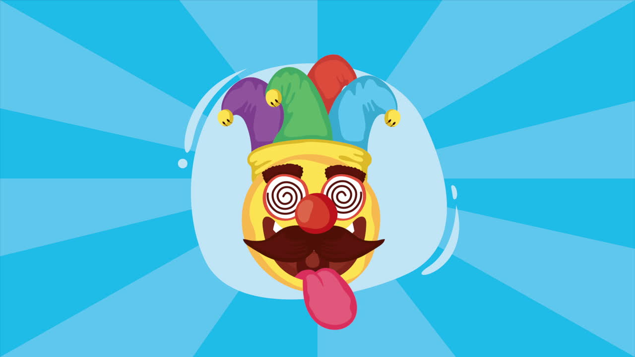 재는 우스스러운 이모지