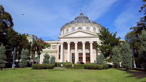 Rumänisches-Athenäum,-Bukarest,-Rumänien