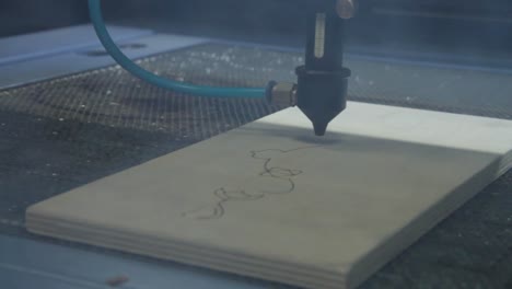 laser cutting process