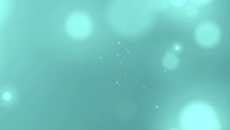 animación de manchas de luz verdes brillantes que se mueven en movimiento hipnótico sobre un fondo verde