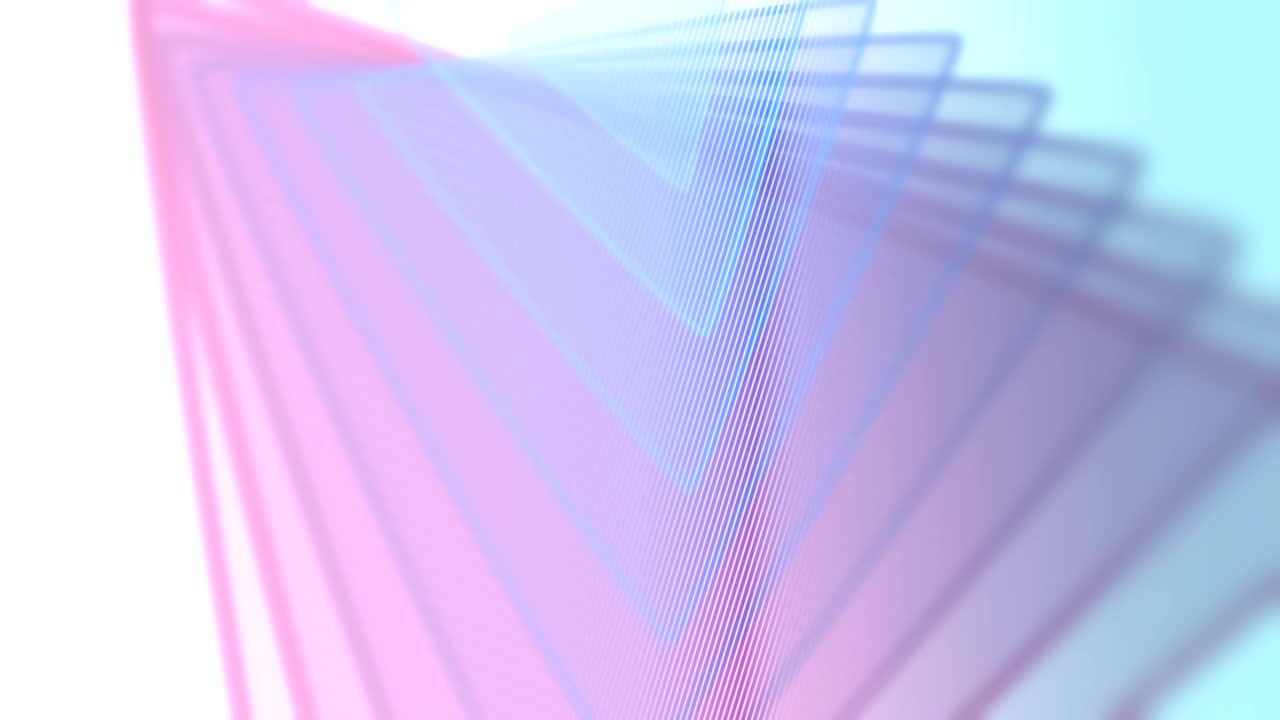 추상적인 삼각형 애니메이션