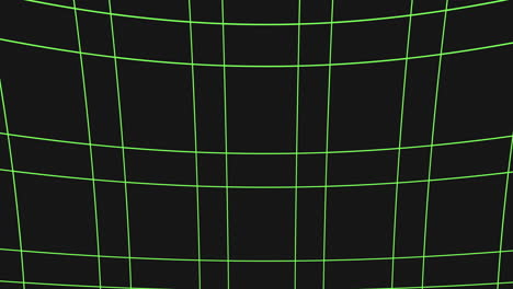 green grid pattern on black background