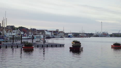 Flensburg-Harbor-Medium-Shot-4K