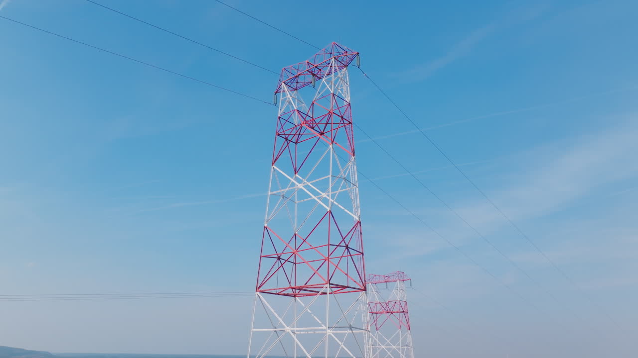 torres de transmisión de energía de alta tensión