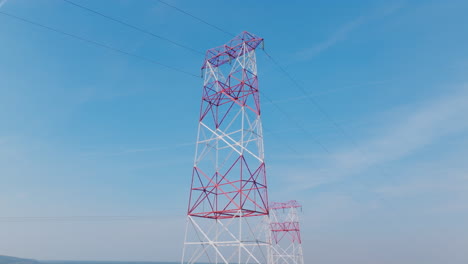 torres de transmisión de energía de alta tensión