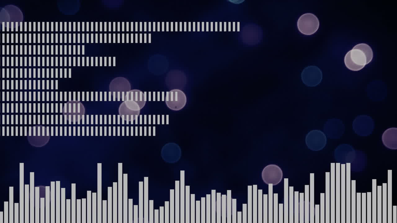 무작위 디지털 바의 디지털 복합