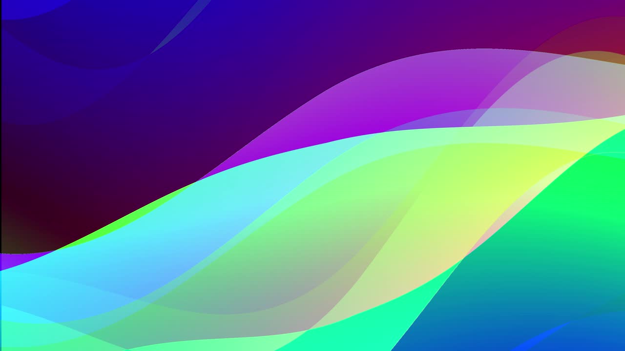 fondo de gradiente líquido ondulado de colores azules fondo de bucle sin costuras