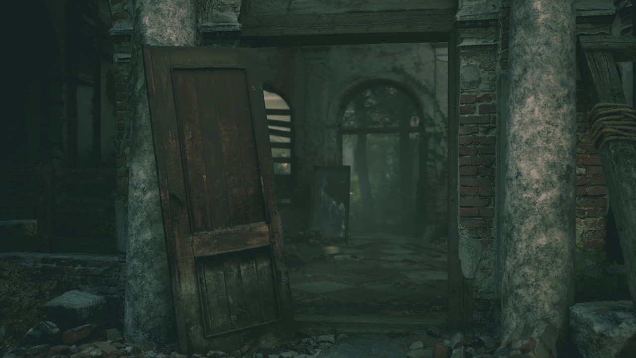 Abandoned and Decayed Building Ruins