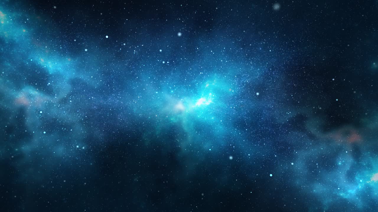 Planets and galaxy science fiction deep space star field 4k loop animation background universe