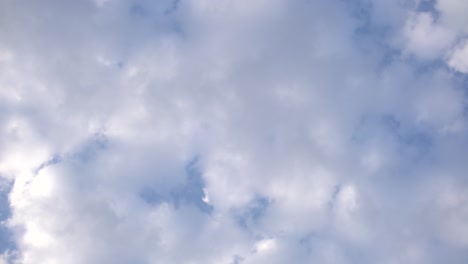 흐린 시간 경과, 아름다운 흰색 cloudscape 시간 경과