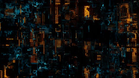abstract digital grid network background
