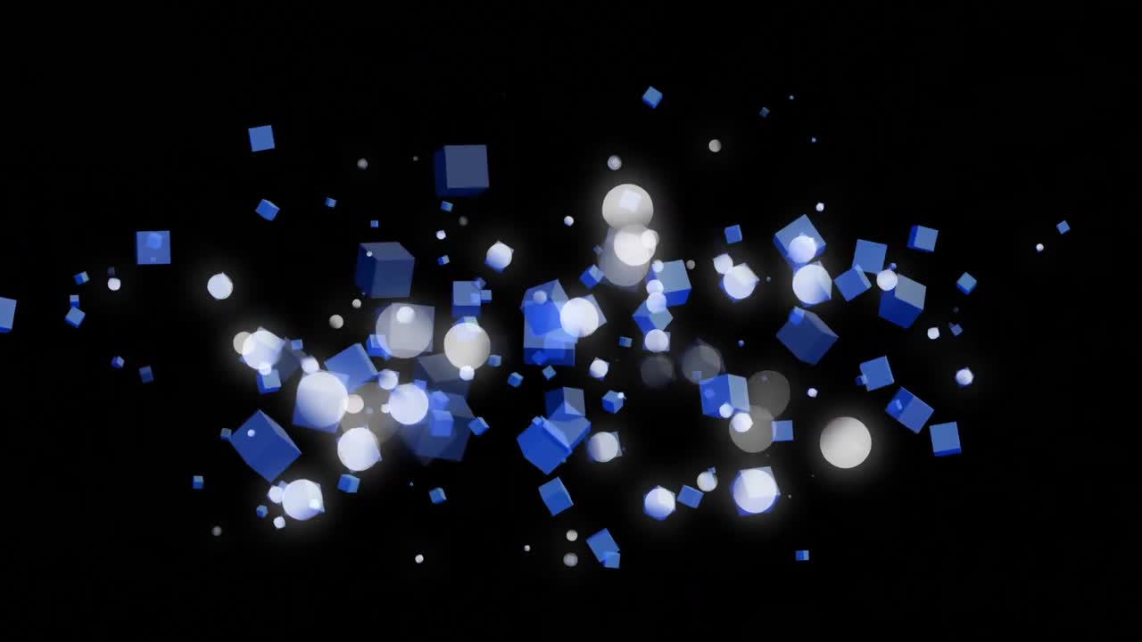 보케와 큐브 조명