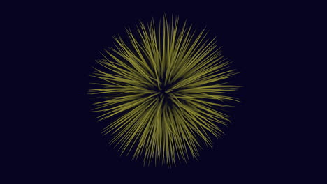 energetic burst striking firework illuminates the night sky