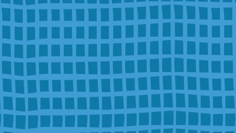 Animation-of-mesh-of-blue-squares-on-dark-blue-background