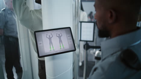 Airport Security Body Scan