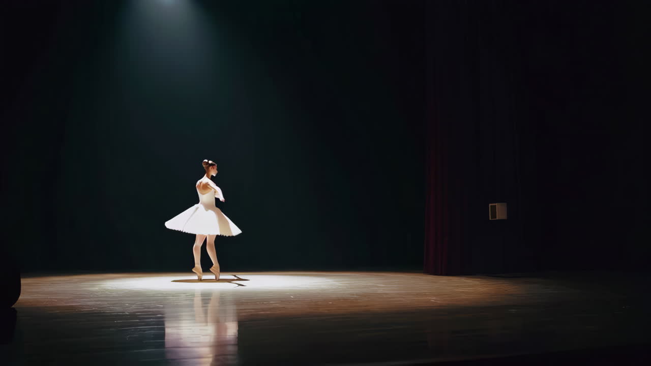 actuación de bailarín de ballet
