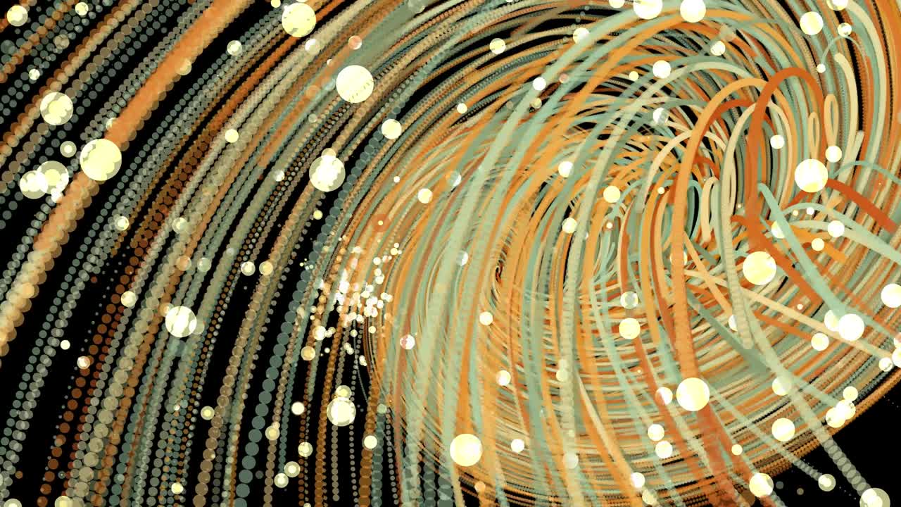 4k animated background of lines and particles