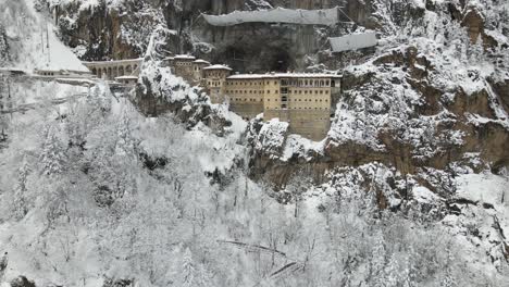 Snowy-Sumela-Monastery