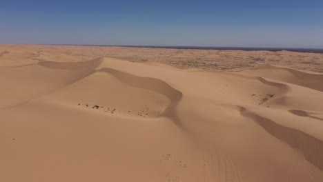 Antenne-Der-Kaiserlichen-Sanddünen-In-Der-Mojave-Wüste-Kalifornien