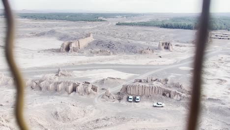 Ruinas-De-La-Ciudadela-De-Arg-e-Bam,-Irán.