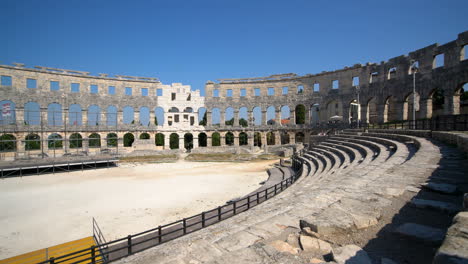 pula arena - roman amphitheatre in pula, croatia