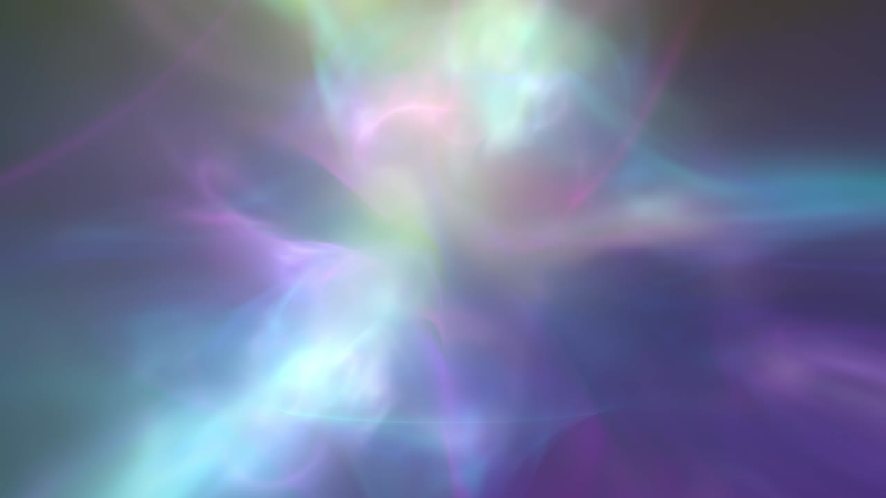 espacio profundo etéreo paisaje de nubes celestial bucle de fondo