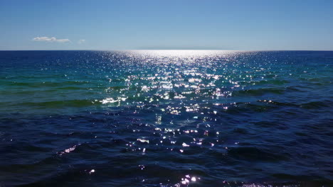 ocean sunset reflections