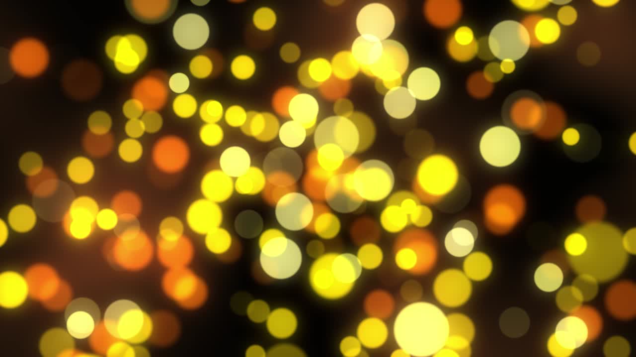 qué hermoso bokeh. loop de video.