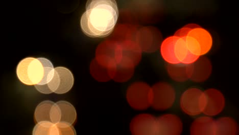 bokeh car lights in new york