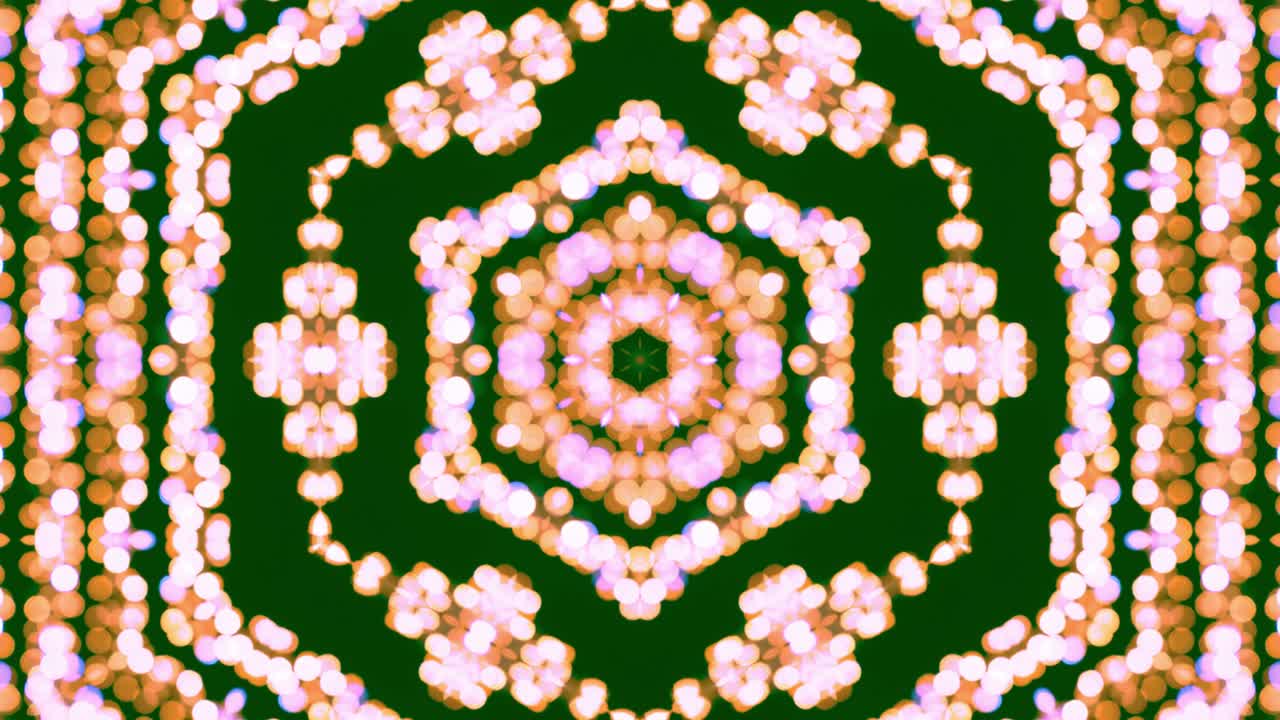 año nuevo abstracción caleidoscopio