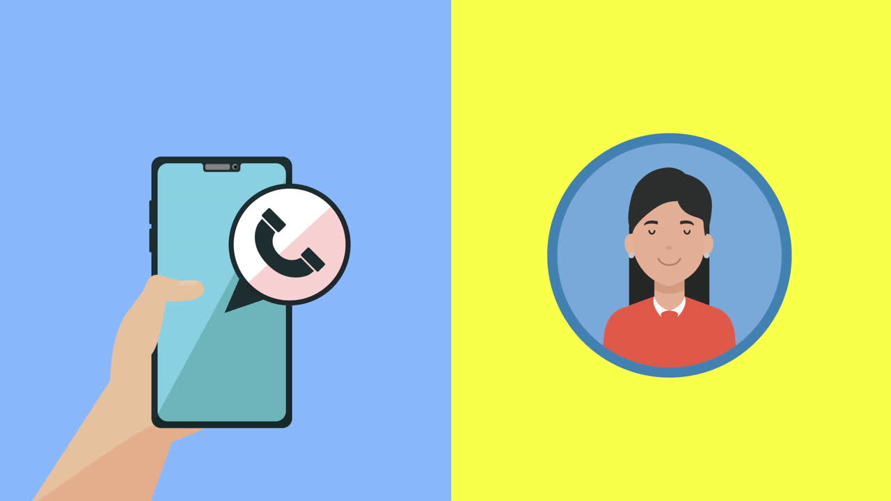 여성과 스마트폰과 소셜 미디어 마케팅