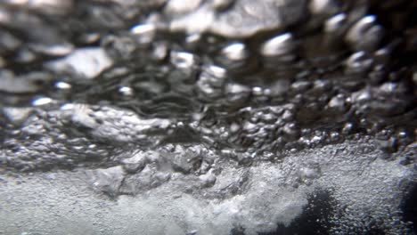 Water-Bubbles-flowing-underwater-below-Waterfall-in-Appalachian-Mountains