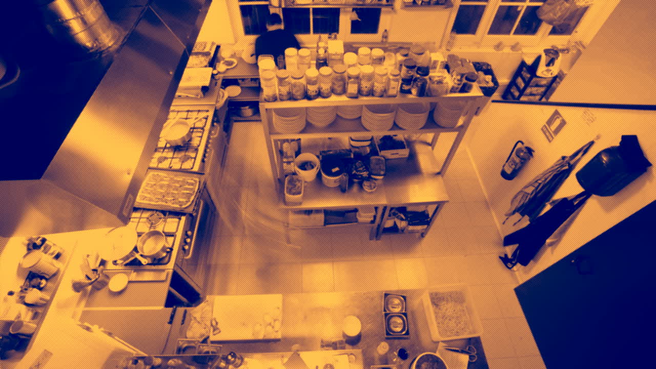 주방 타임랩스 04