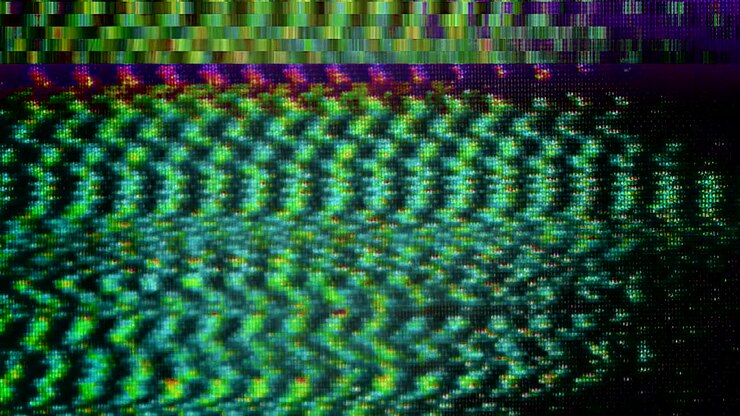 Retro 4K 90s handheld cam analogue VHS footage vintage noise loop
