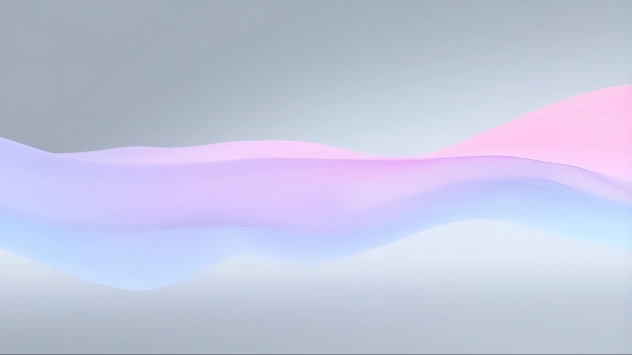 Fondo Minimalista Abstracto con Movimiento de Ondas 4K
