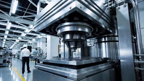 industrial machinery in a modern manufacturing facility