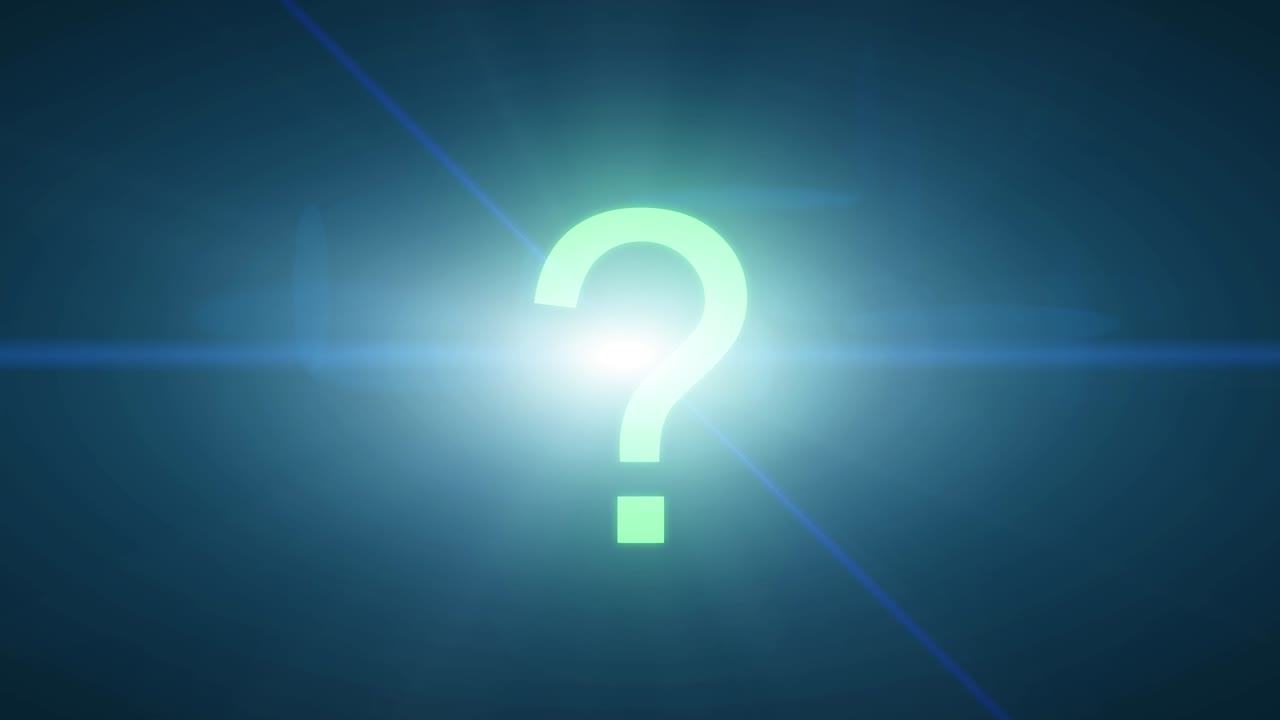 marco de pregunta explotando formando letras números transición idea ayuda respuesta a las preguntas frecuentes