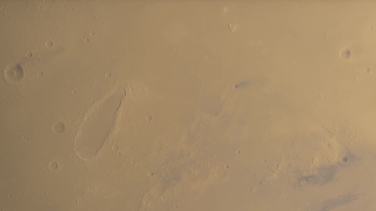 화성 표면의 비행