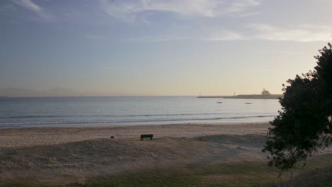 Timelapse-De-Mossel-Bay-Beach-En-Sudáfrica