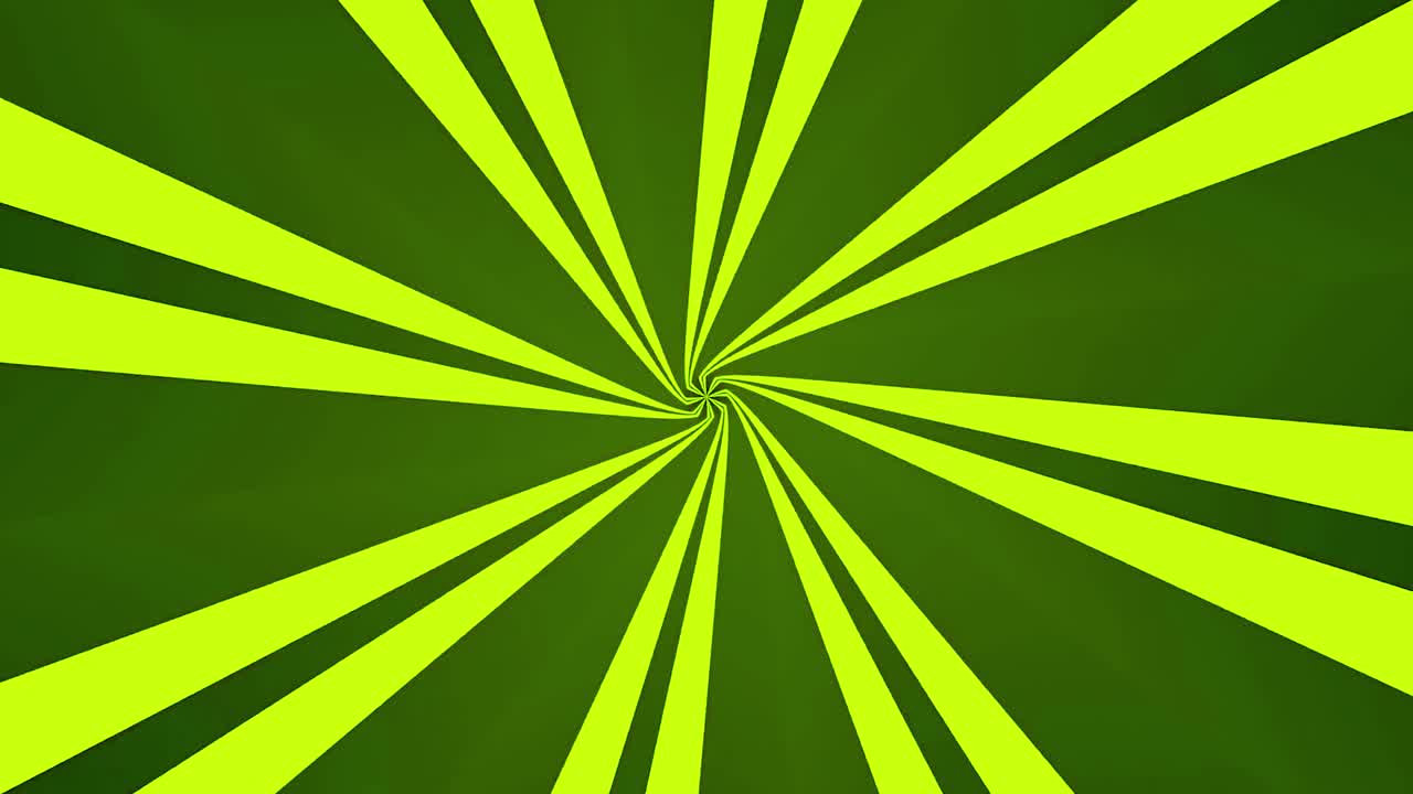 patrón de ráfaga radial verde y amarillo