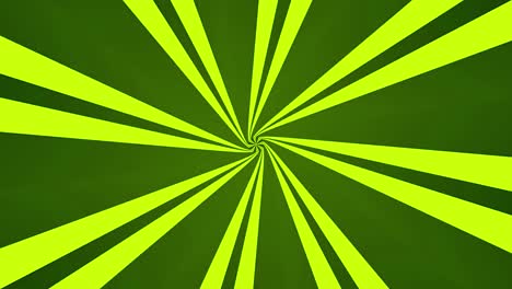 patrón de ráfaga radial verde y amarillo